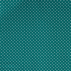 Algodón estampado PISELLI Pato / Blanco